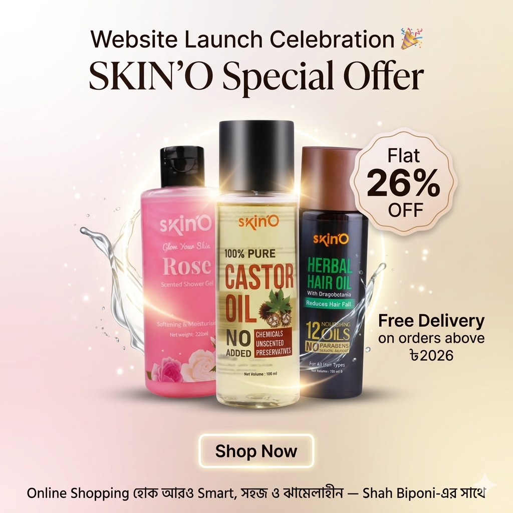 Website Launch Celebration SKIN’O Special Offer
